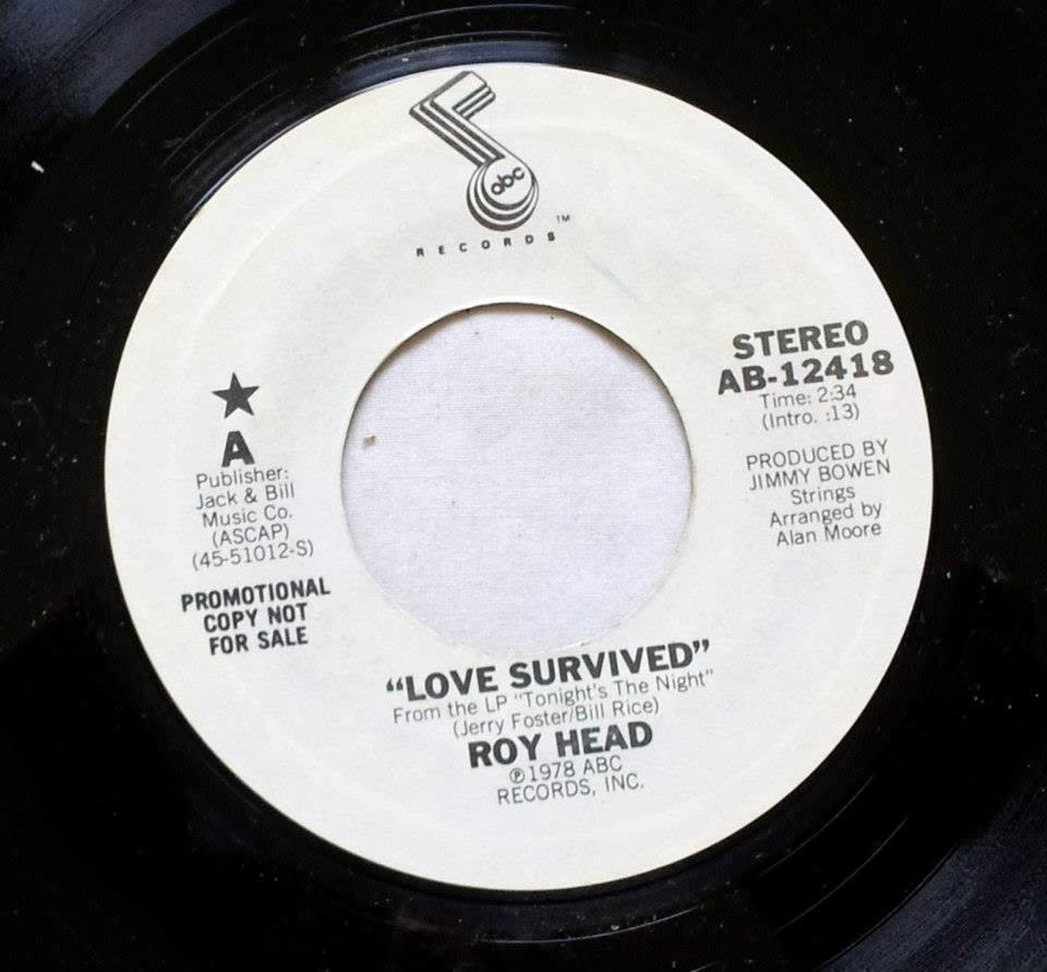 Roy Head, Love Survived 45 album cover